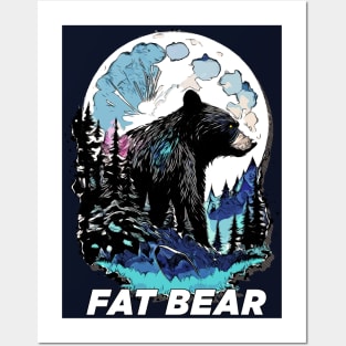 I'm fat Bear Posters and Art